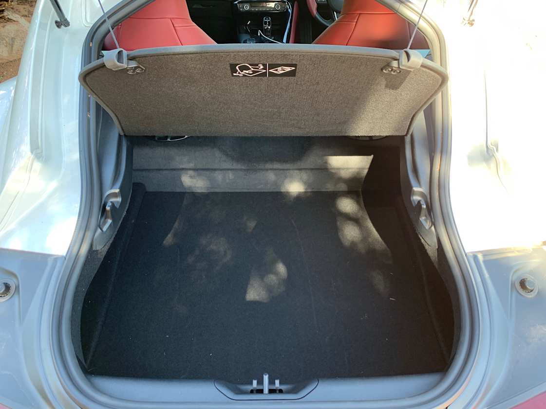 Toyota Supra boot space